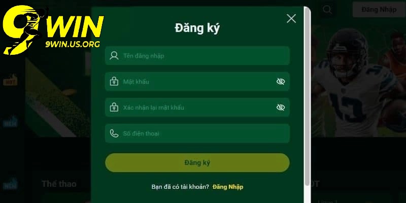 Hướng Dẫn Đăng Ký 9Win Chỉ Trong 3 Bước Đơn Giản